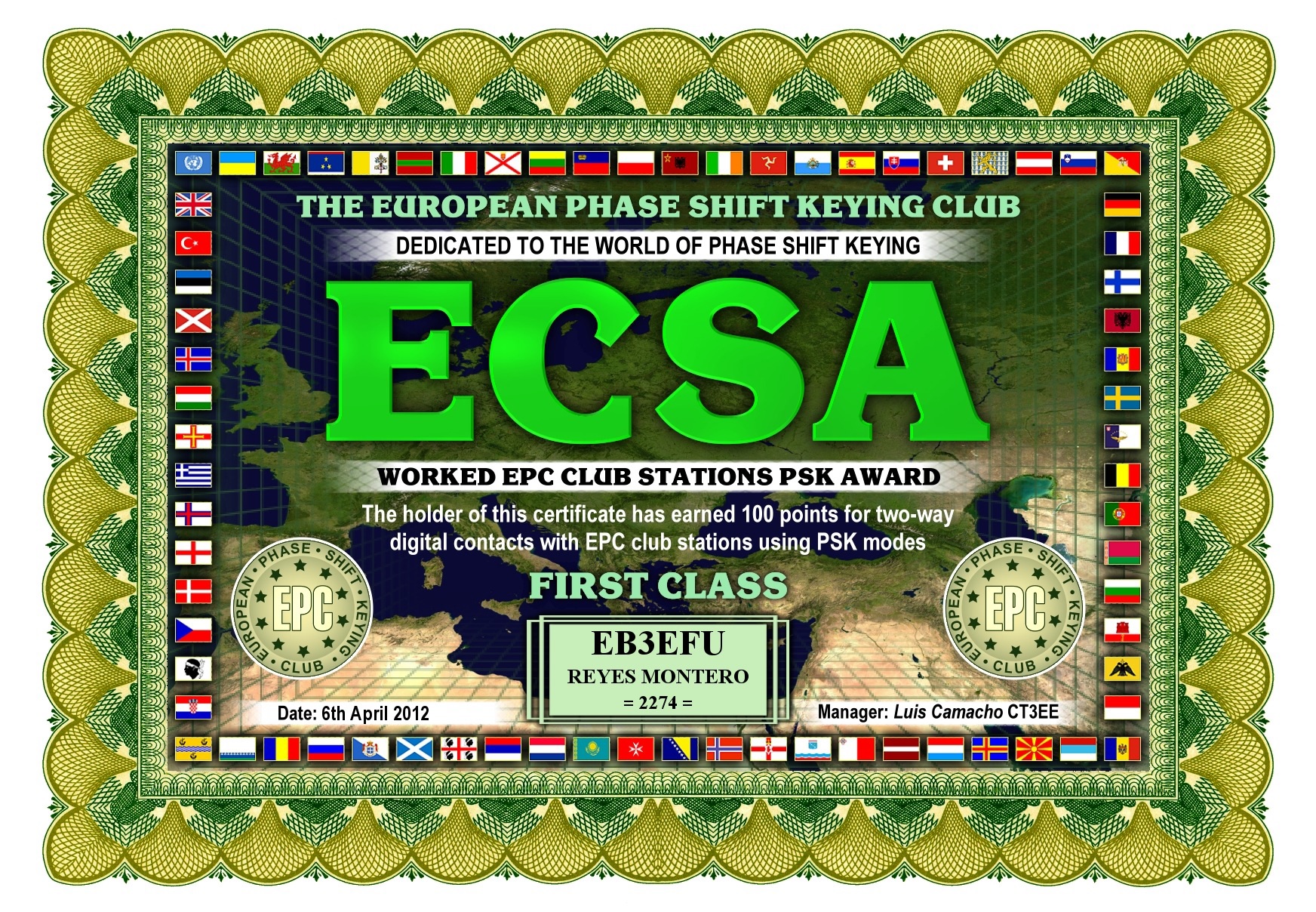 EB3EFU-ECSA-FIRST
