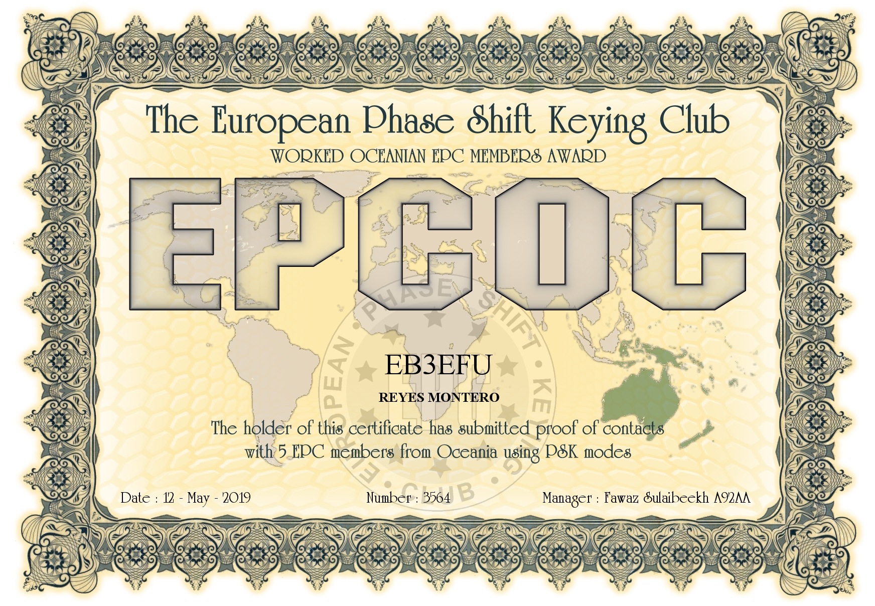 EB3EFU-EPCMA-EPCOC
